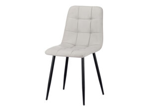 Chaise June gris clair design moderne MyWay Meubles Liège