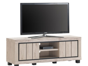 Meuble TV Eureka 2 portes en bois à Liège
