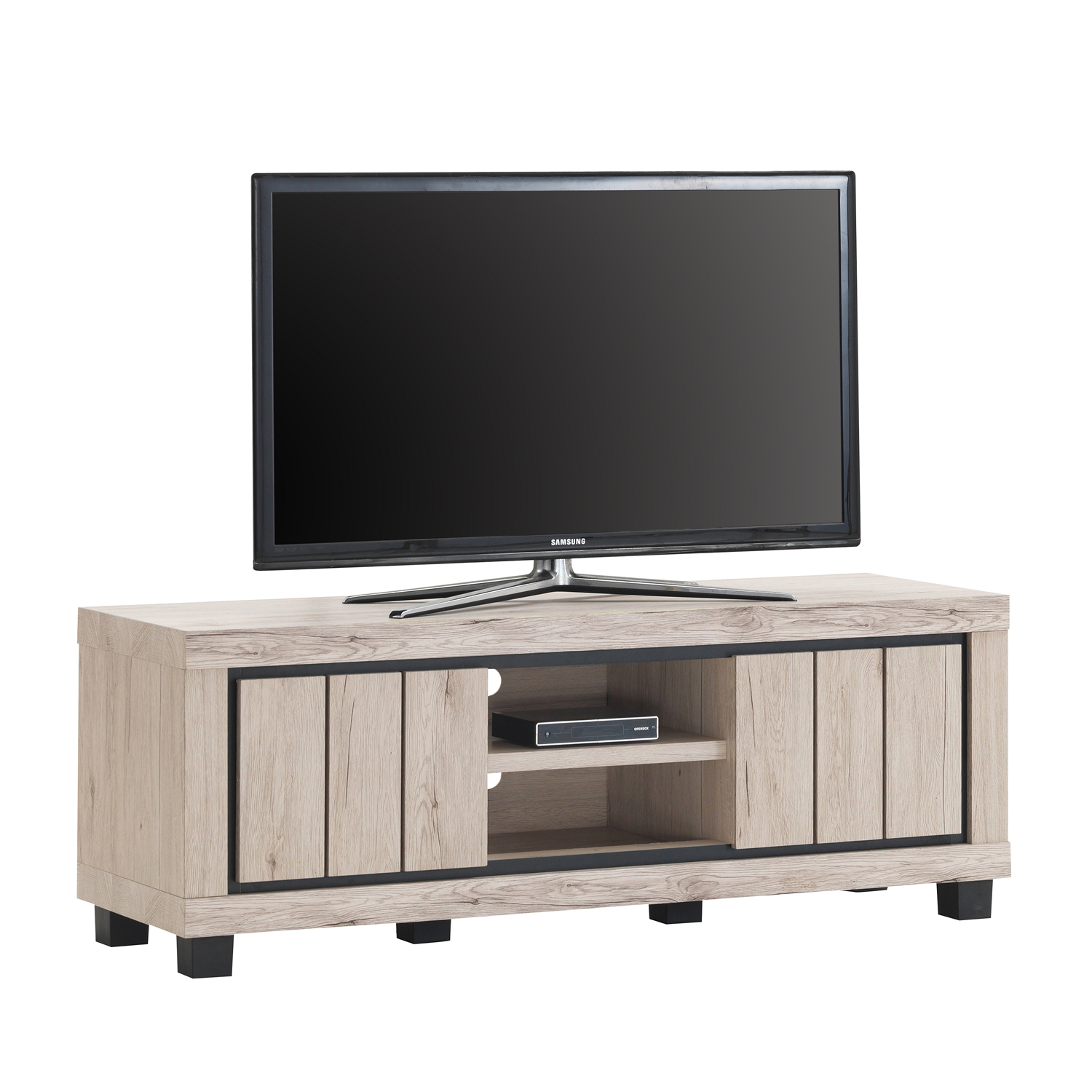 Meuble TV Eureka 2 portes en bois à Liège