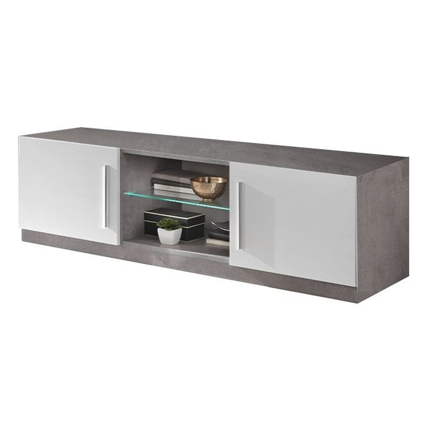 Meuble TV Greta 2 portes moderne à Liège
