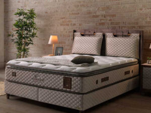 Boxspring Bambi MAGNASAND THERAPY avec coffre de rangement et matelas orthopedique Liege décor